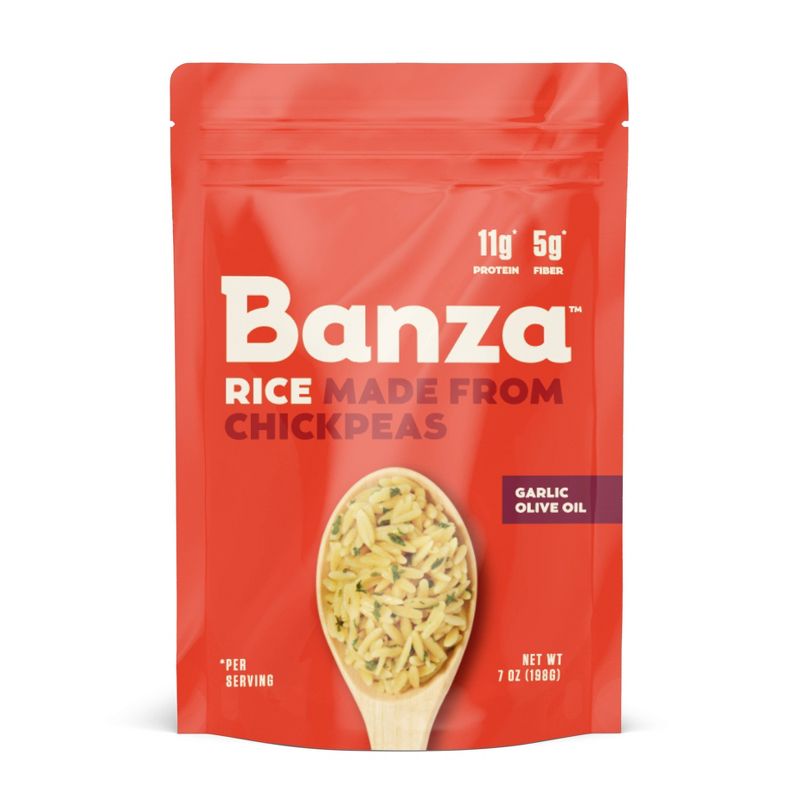 Banza Garlic Olive Oil Chickpea Rice Mix - 7oz, 1 of 8