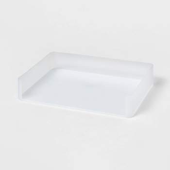 Plastic Stacking Letter Tray Clear - Brightroom™