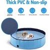 LLHZSY Non-Slip Foldable PVC Pool For Puppy Dog - 3 of 4