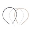 Unique Bargains Women's Solid Color Hairband 1 Set - 4 of 4