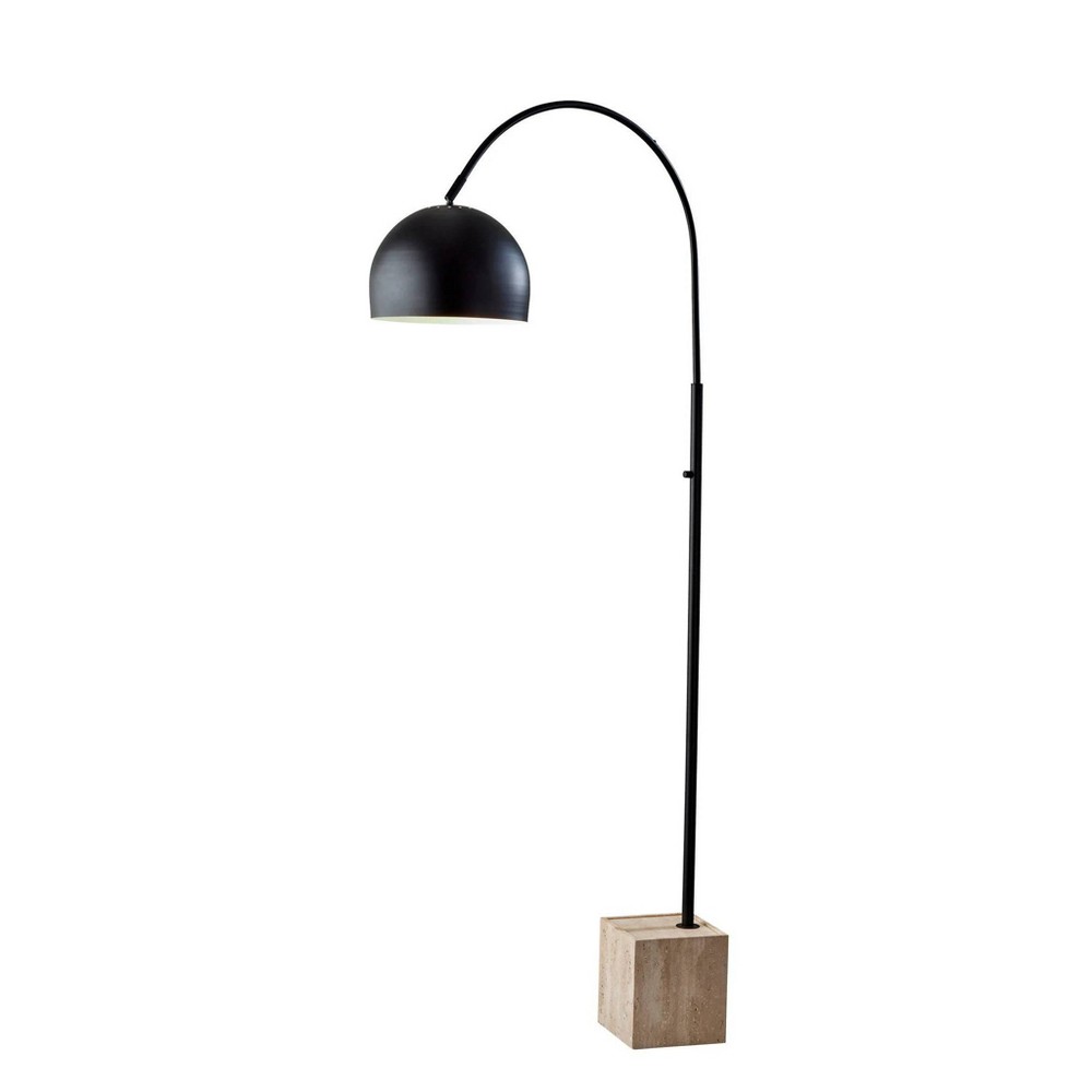 Photos - Floodlight / Street Light Adesso Wilder Arc Lamp Black 