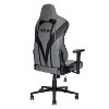 PAGED Adjustable Height Office Chair, Modern Rotatable Gaming Chair with Headrest and Lumbar Pillow, Ergonomic Computer Chair for Gamer - 4 of 4
