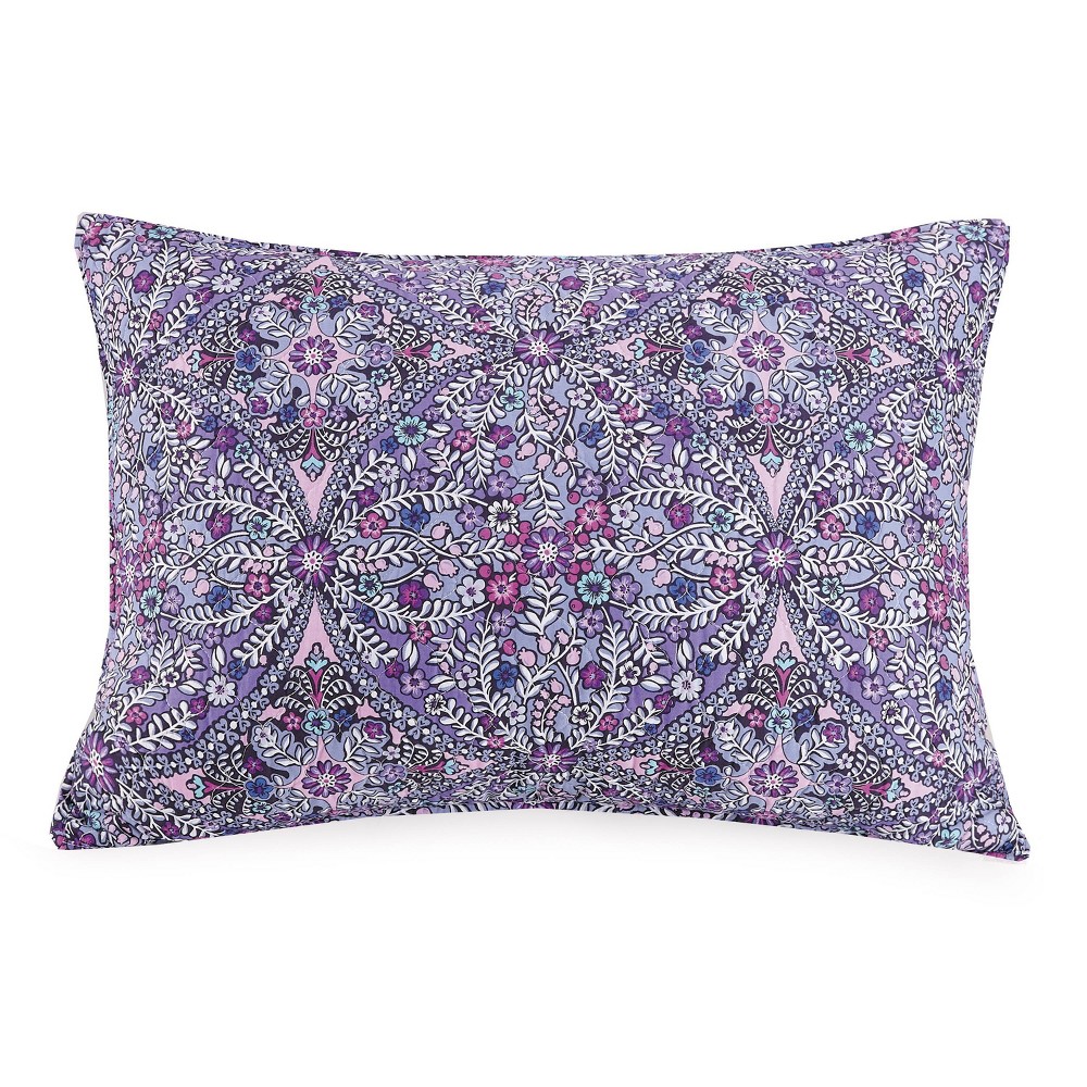 Photos - Pillowcase Vera Bradley Standard Kaleidoscope Pillow Sham Purple  