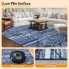 100% Polyester Towel Fabric Carpet - 200g Fleece Weight, Total 980Gsm, TPR Washable Foldable Bottom, Bohemian Style, Moyan Time-Space Design - 3 of 4