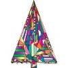 Men's Design By Humans Christmas tree abstract By xgdesign Tank Top - 2 of 3