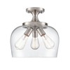 Millennium Lighting Ashford 3 - Light Flush Mount in  Brushed Nickel - 4 of 4