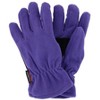 Iceberg Polar Wear Women's Thermal Lined Solid Fleece Winter Glove - 4 of 4