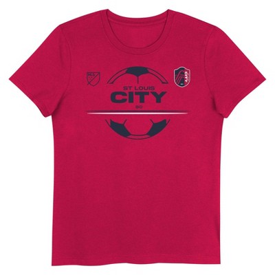 MLS St. Louis City SC Girls' Short Sleeve Crew Neck T-Shirt