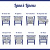 Lann's Linens 10-Pack Elegant Satin Chair Cover Sashes for Wedding, Banquet - 3 of 3