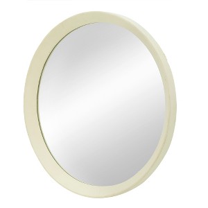 Lyngins 20 Inch Bathroom Mirrors,Round Wall Mirrors,Decorative Mirrors,Mango Wood Frame Vanity Mirrors for Bathroom,Bedroom - 1 of 4