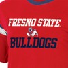 NCAA Fresno State Bulldogs Women's Short Sleeve Stripe T-Shirt - image 3 of 3