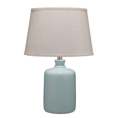 Milk Jug Table Lamp With Tapered Shade Blue - Splendor Home: Modern ...