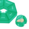 Unique Bargains 7 Grid Polygonal Pill Case 1 Pc - 3 of 4
