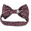 Men's Geometric Design 2.75 W And 4.75 L Inch Pre-Tied adjustable Bow Tie - 2 of 3