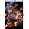 Trends International James Booker - Galaxy Laser Cats on Pizza Unframed Wall Poster Prints - 3 of 4
