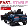 12V Licensed Dodge Challenger Kids Electric Car, Battery Powered Electric Vehicles with Remote Control, LED Lights, for Boys Girls - 3 of 4