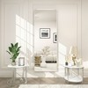 Apmir 22 in. W x 65 in. H Rectangular Aluminum Alloy Framed and Tempered Glass Wall Mirror in Matte White - 3 of 4