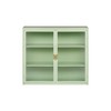 NicBex 28" Modern Wall Cabinet with (Woven) Glass Doors,Wall Mounted Bathroom Cabinet with 3 Shelves,Storage Cabinet for Living/Bath/Dining Room - 2 of 4
