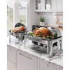 9QT Roll Top Chafing Dish Buffet Set, Food-Grade Stainless Steel Commercial Chafer for Catering, Parties, and Weddings - 2 of 4
