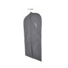 J&V TEXTILES 6pk Garment Bag for Clothes Storage Black and Beige - 3 of 4