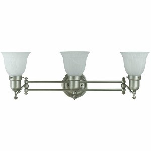 Cal Lighting CALLA-193-1 Transitional Hotel Lamp in Pewter, Nickel, Silver Finish Lighting Accessories - 1 of 1