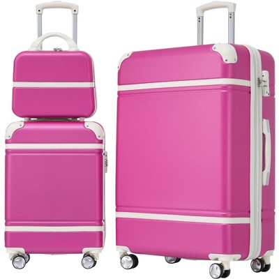 20"/24"/28" Hardshell Luggage, Lightweight Spinner Suitcase with TSA Lock, with/without Cosmetic Case 4M -ModernLuxe