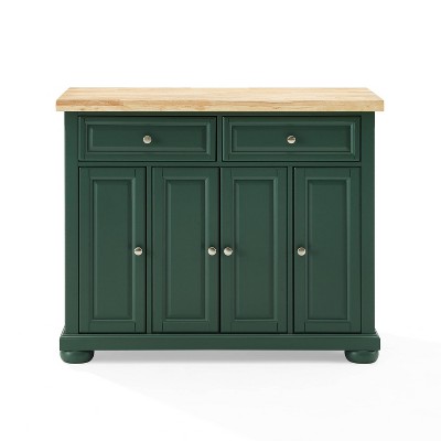 Madison Kitchen Island/Cart Emerald Green - Crosley