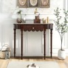 Etelifrank 39" Modern Solid Wood Console Table for Entryway - 2 of 4