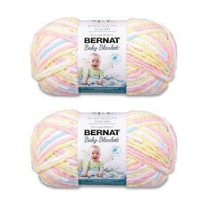 Bernat Baby Blanket Big Ball Yarn 2 Pack-Pitter Patter - 1 of 4