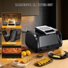 Air Fryer, 7-in-1 Smokeless Indoor Grill Combo - 1750W Electric Griddle with See-Through Window, 4QT Capacity - 4 of 4