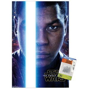 Trends International Star Wars: The Force Awakens - Finn Portrait Unframed Wall Poster Prints - 1 of 4