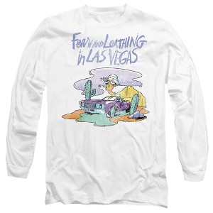 Men’s Fear And Loathing In Las Vegas Trippy Drive Long Sleeve T-Shirt - 1 of 4