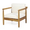 Unholstered Fabric Gavin Club Chair-Christopher Knight Home - 2 of 4