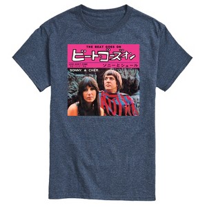 Men's - Sonny and Cher - The Beat Goes On Kanji Short Sleeve Graphic T-Shirt - 1 of 4