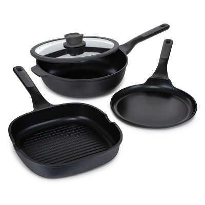 Berghoff Stone Non-stick 7pc Cookware Set, Ferno-green, Pfoa-free Coating,  Induction Cooktop Ready : Target