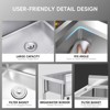 Stainless Steel Utility Sink - Commercial Bowl (20.5x39.4in, Silver) for Outdoor Kitchen/Laundry/Garage - 2 of 4