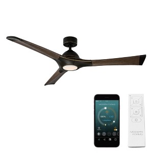 Modern Forms Woody 3-Blade LED Smart Ceiling Fan - 1 of 4