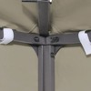 VidaXL Gazebo Cover Canopy Replacement 1 oz/ftÂ² Beige 9.8'x9.8' - 4 of 4