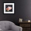 Trademark Fine Art - Bilge Paksoylu  Soft Pink Grey Bg Matted Framed Art - 2 of 4