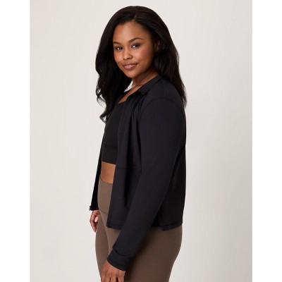 Hanes Moves Women's Studio Jacket Black M — фото 4
