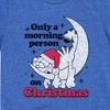 Boys' - Garfield - Only A Morning Person On Christmas Short Sleeve Graphic T-Shirt - 2 of 4