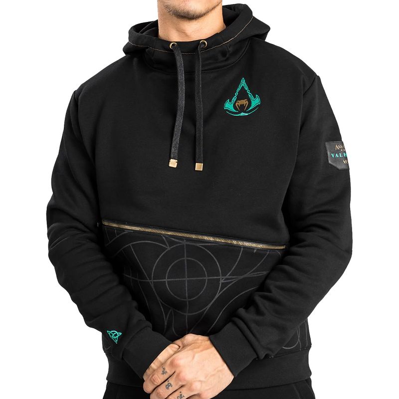 Venum Assassin's Creed Reloaded Pullover Hoodie - Black, 1 of 3