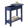 Breighton Home Harper End Table with Flip Top Storage and Lower Shelf - 2 of 4
