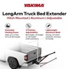 Yakima LongArm Aluminum Hitch Mounted Adjustable 3 Position Tailgate Truck Bed Extender Rack for Hauling Kayaks, Lumber, and Ladders, Black - 3 of 4