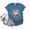 Simply Sage Market Just A Girl Who Loves Soccer Coquette Short Sleeve Tee - 3 of 4