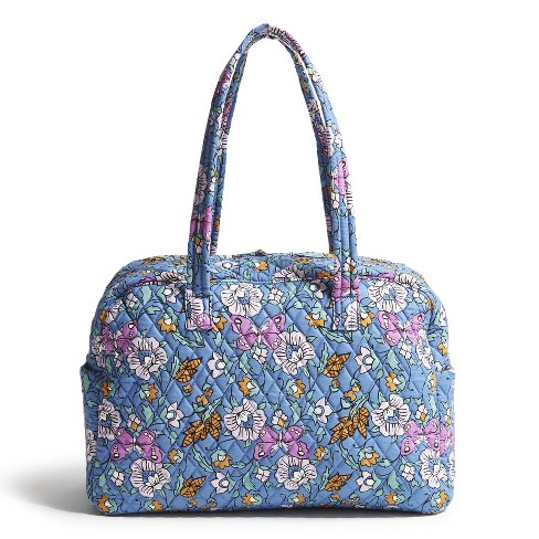 Vera Bradley Women s Outlet Cotton Weekender Travel Bag Wild Prairie Target