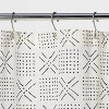 Shapes Shower Curtain White - Threshold™ - image 4 of 4
