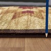 LunaLulinlk Multi 2 ft. x 3 ft. Lodge Area Rug Beige - 3 of 4