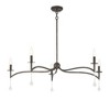Savoy House Laramie 5 - Light Chandelier in  Chelsea Walnut - 3 of 4