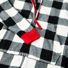 Boys' Buffalo Check Long Sleeve Union Suit - Cat & Jack™ Black/White - image 4 of 4